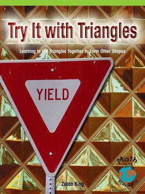 cover image of Try It with Triangles